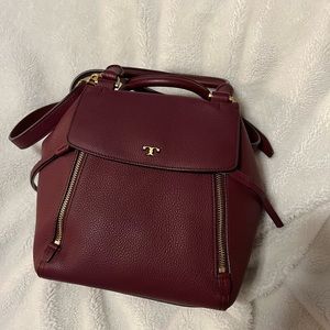 Tory Burch half moon satchel